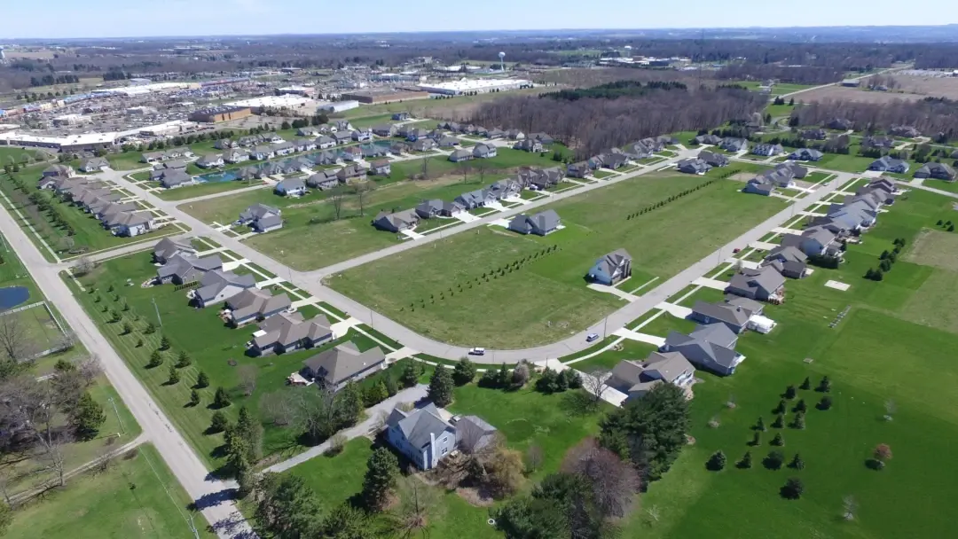 deer creek aerial view