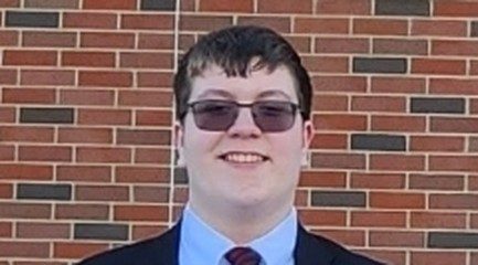 Connor Edward Dutton, voice student at Powell Academy of Music