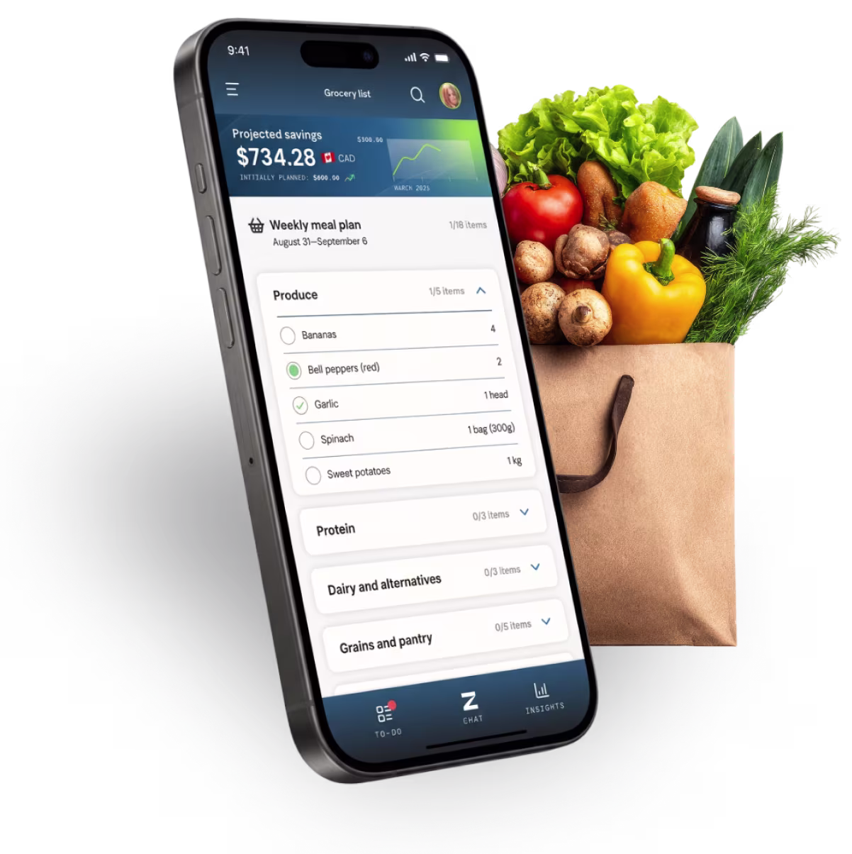 grocery lists save on food canada meal planning