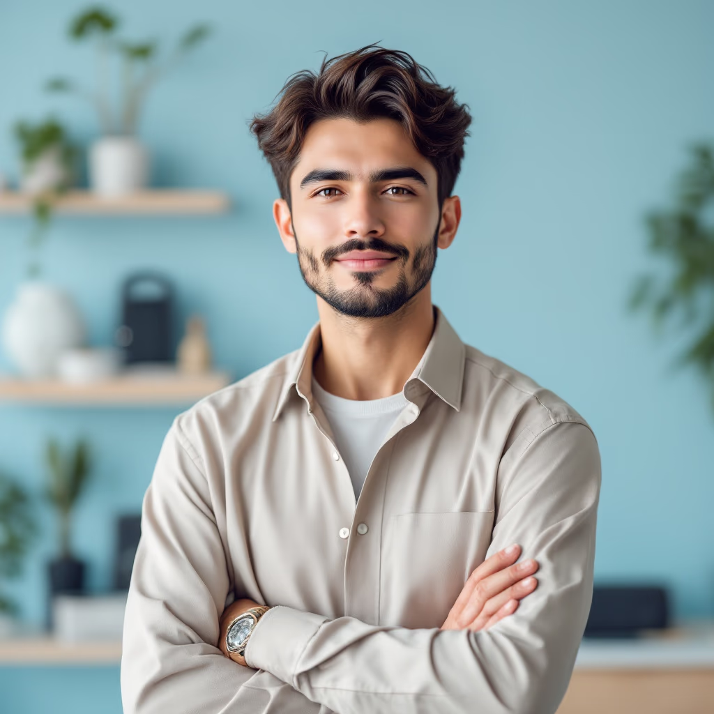 [team] image of team member (tech gadgets store)