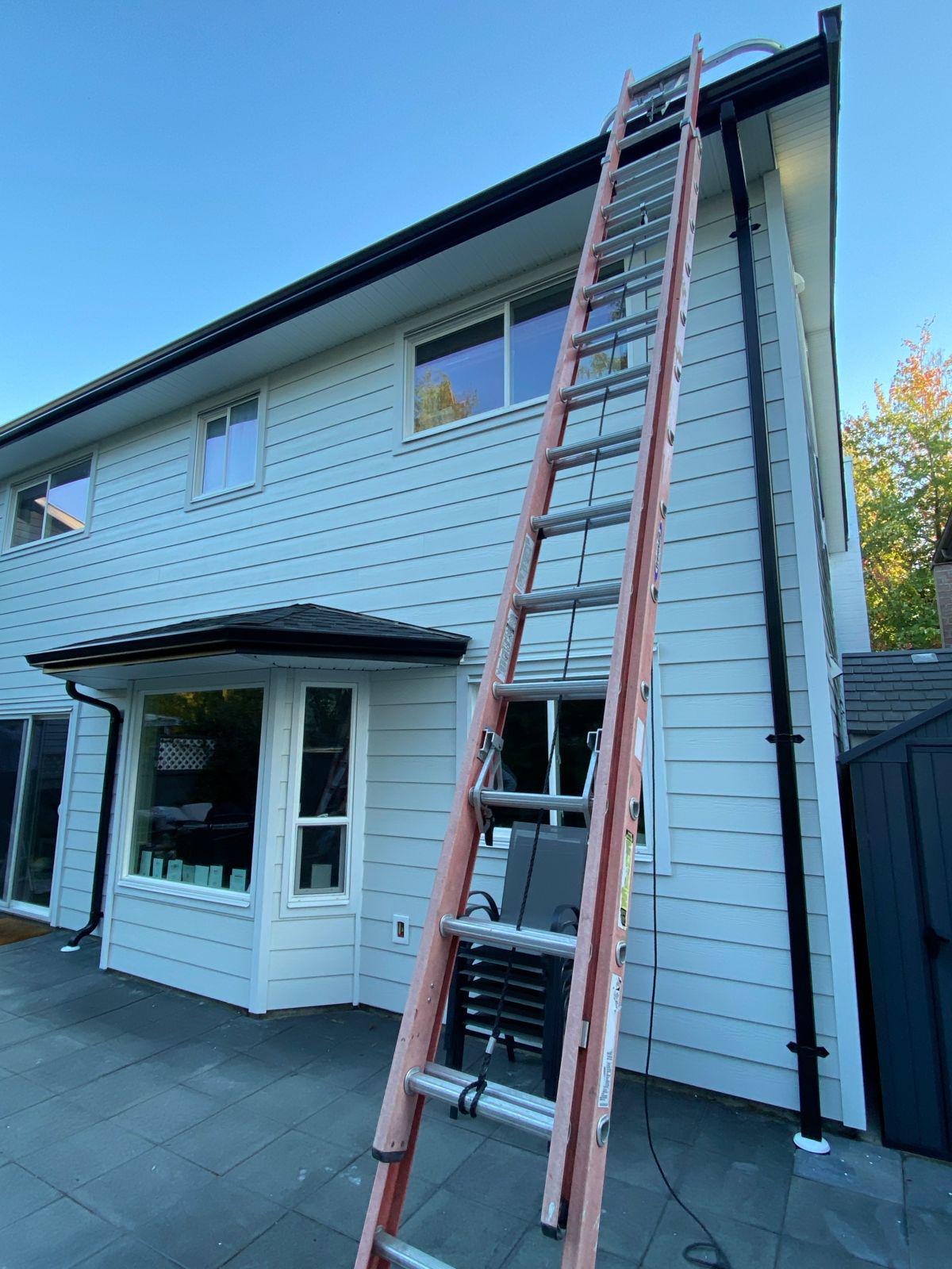 image of roofing contractor at work