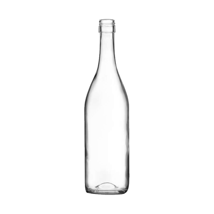 750 mL Burgundy Lightweight 30x60 Screw Cap - Flint