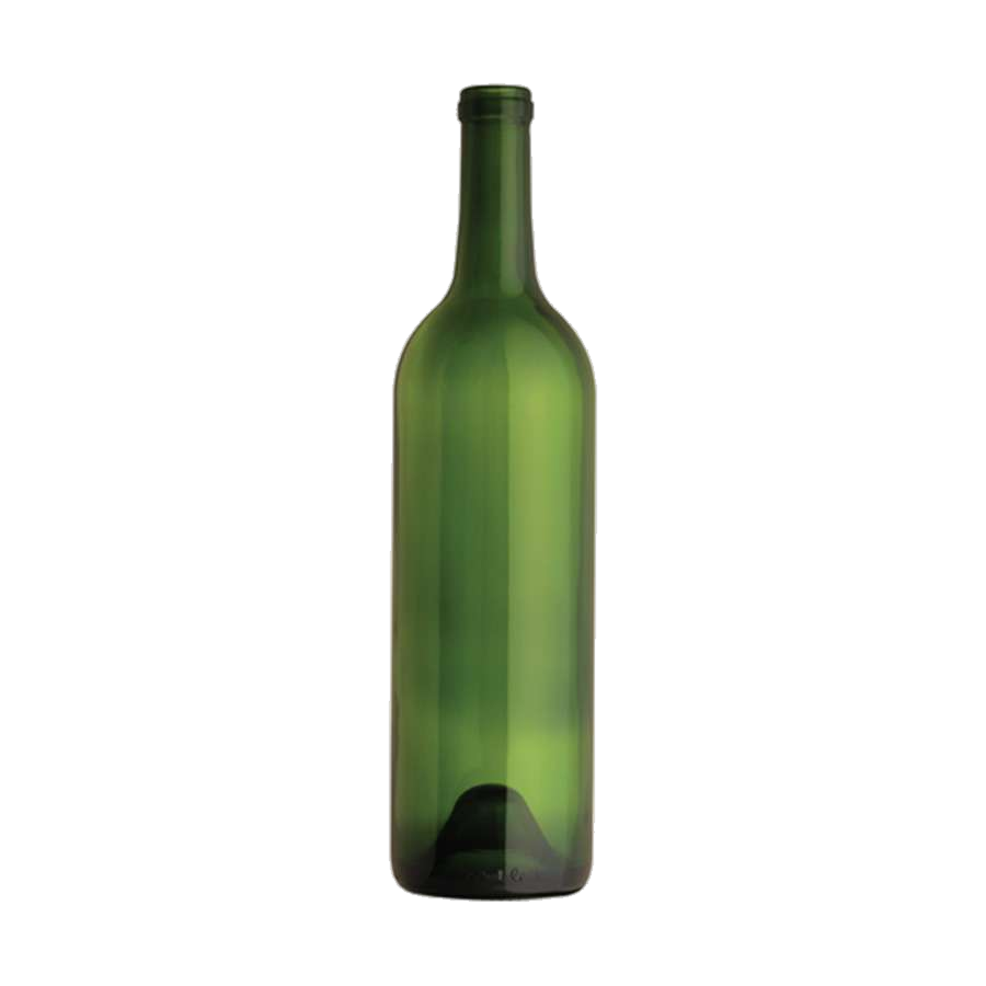 750 mL Bordeaux 28.9 mm Cork - Champagne Green — Champagne Green glass