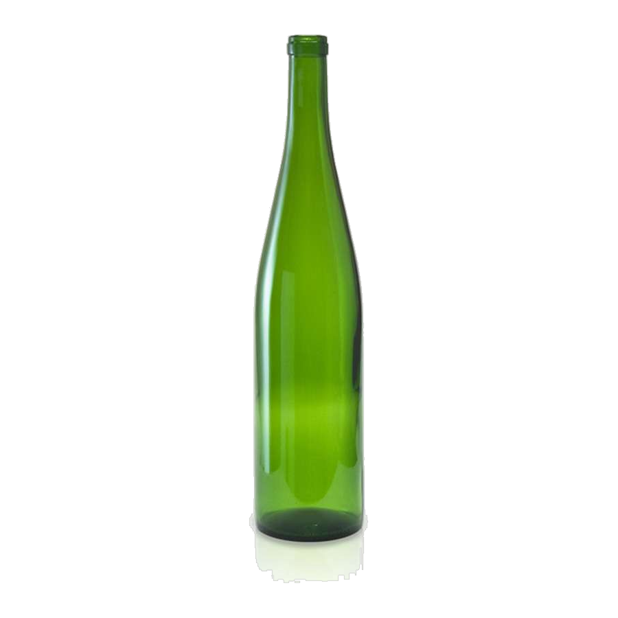 750 mL Hock 29.5 mm Cork Flute Standard — Champagne Green glass