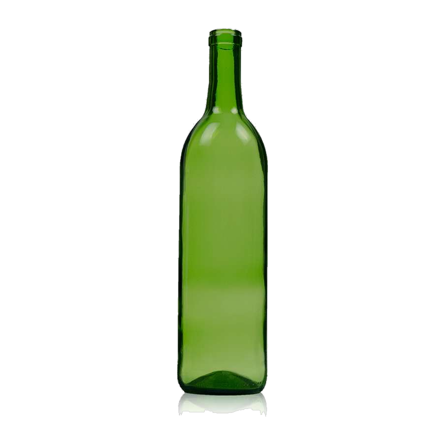 750 mL Bordeaux Lightweight 28.9 mm Cork - Champagne Green