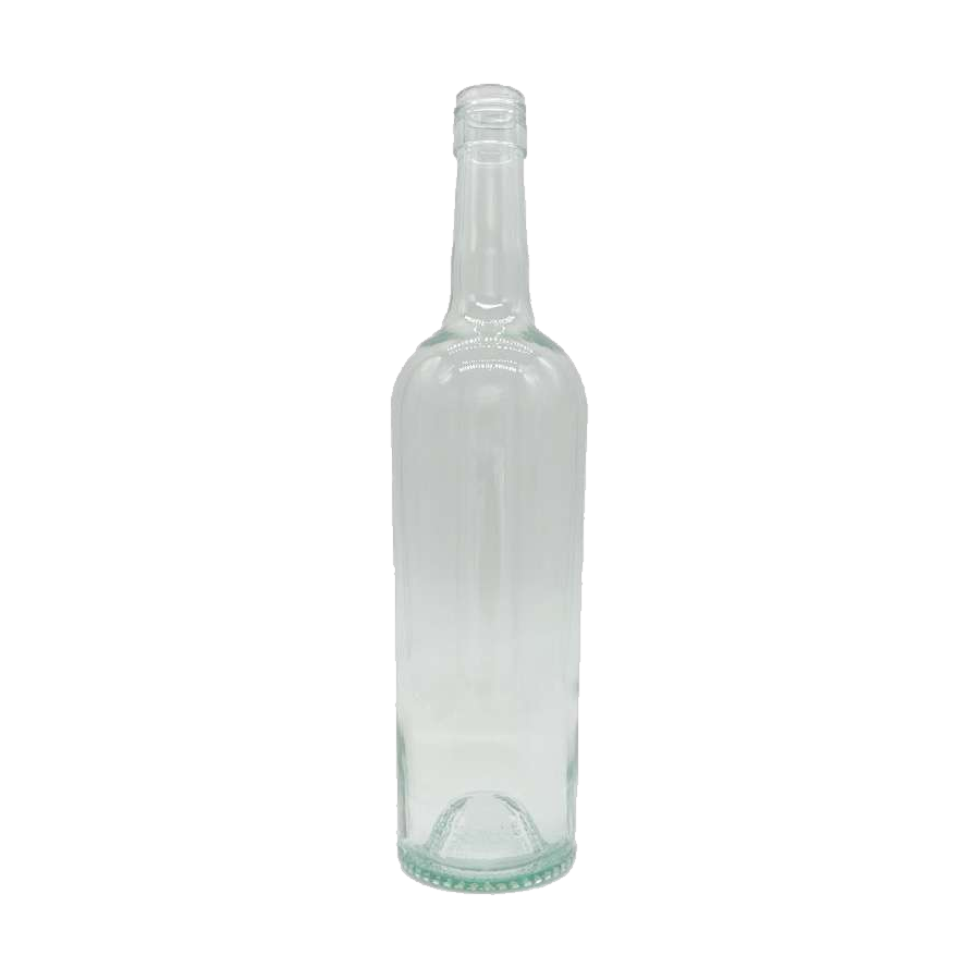 750 mL Bordeaux Tapered Lightweight 30x60 Screw Cap - Eco Flint