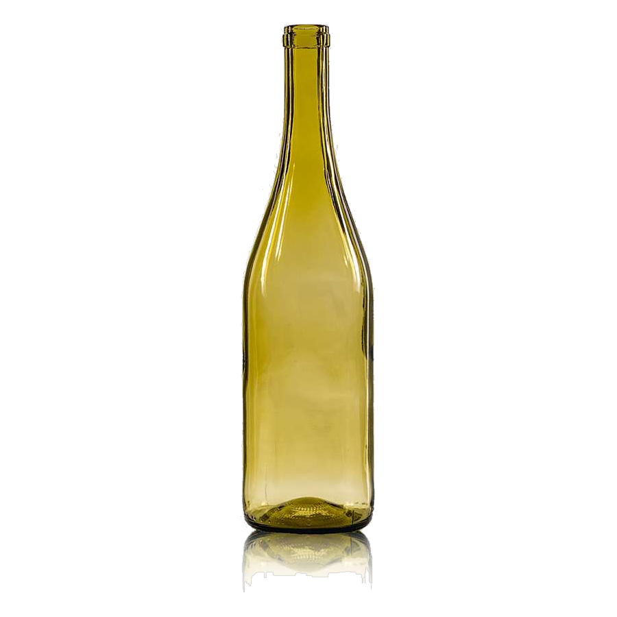 750 mL Burgundy 28.9 mm Cork - Deadleaf Green — Deadleaf Green glass