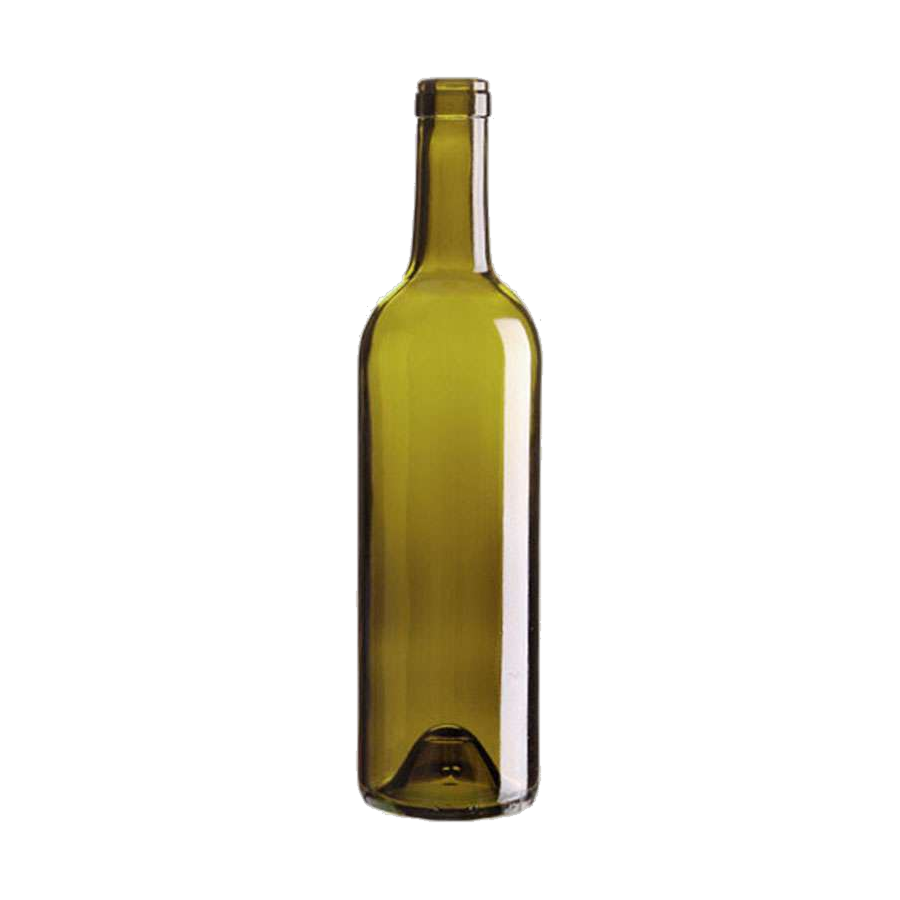 750 mL Bordeaux Heavyweight 32 mm Cork Classique — Antique Green glass
