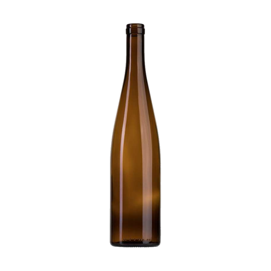 750 mL Hock 28.9 mm Cork W13 - Amber — Amber glass