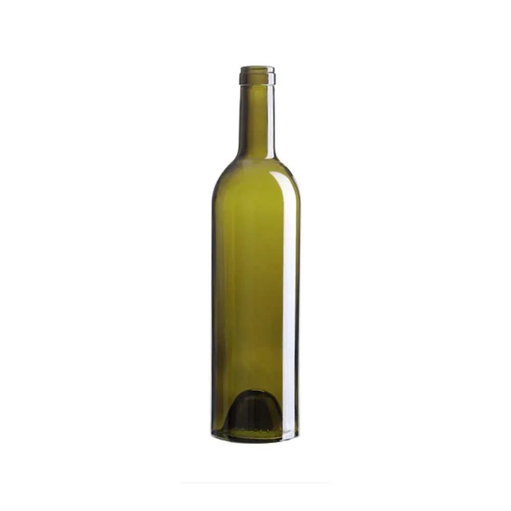 750 mL Bordeaux Heavyweight 32 mm Cork Saint Pierre — Antique Green glass