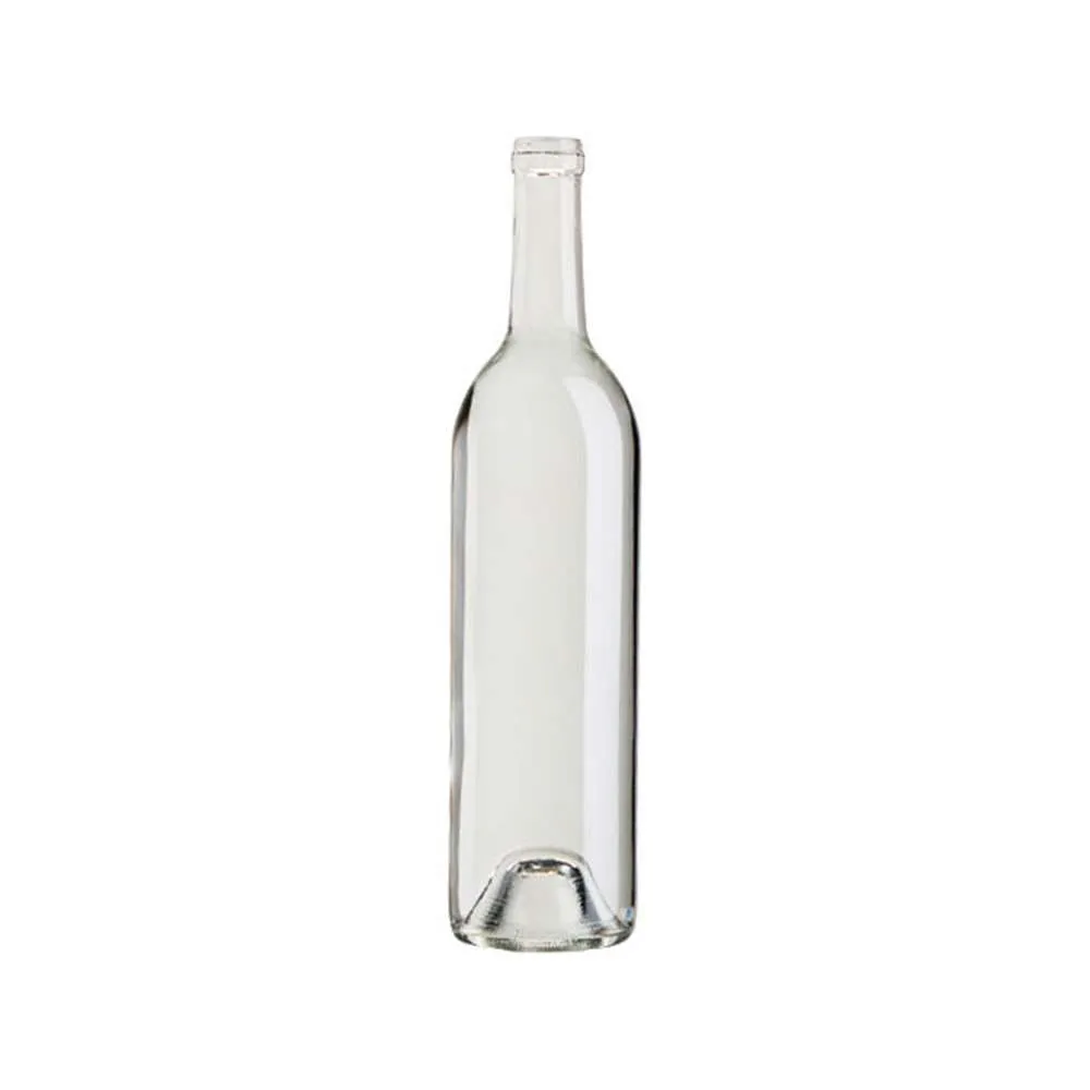 750 mL Bordeaux 28.9 mm Cork - Flint — Flint glass