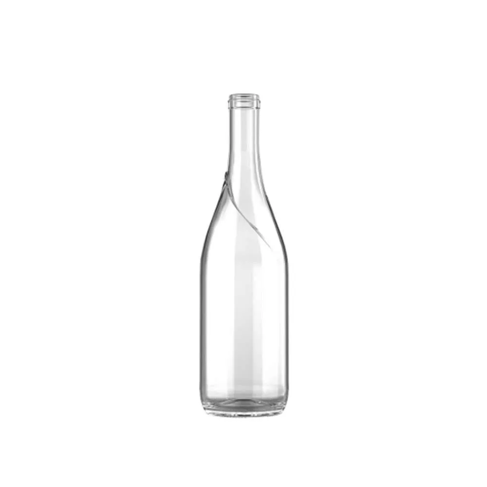 750 mL Burgundy 29.77 mm Cork Revino Refillable - Flint — Flint glass