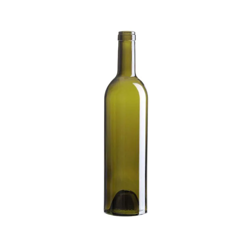 750 mL Bordeaux 31.5 mm Cork Classique LL — Antique Green glass