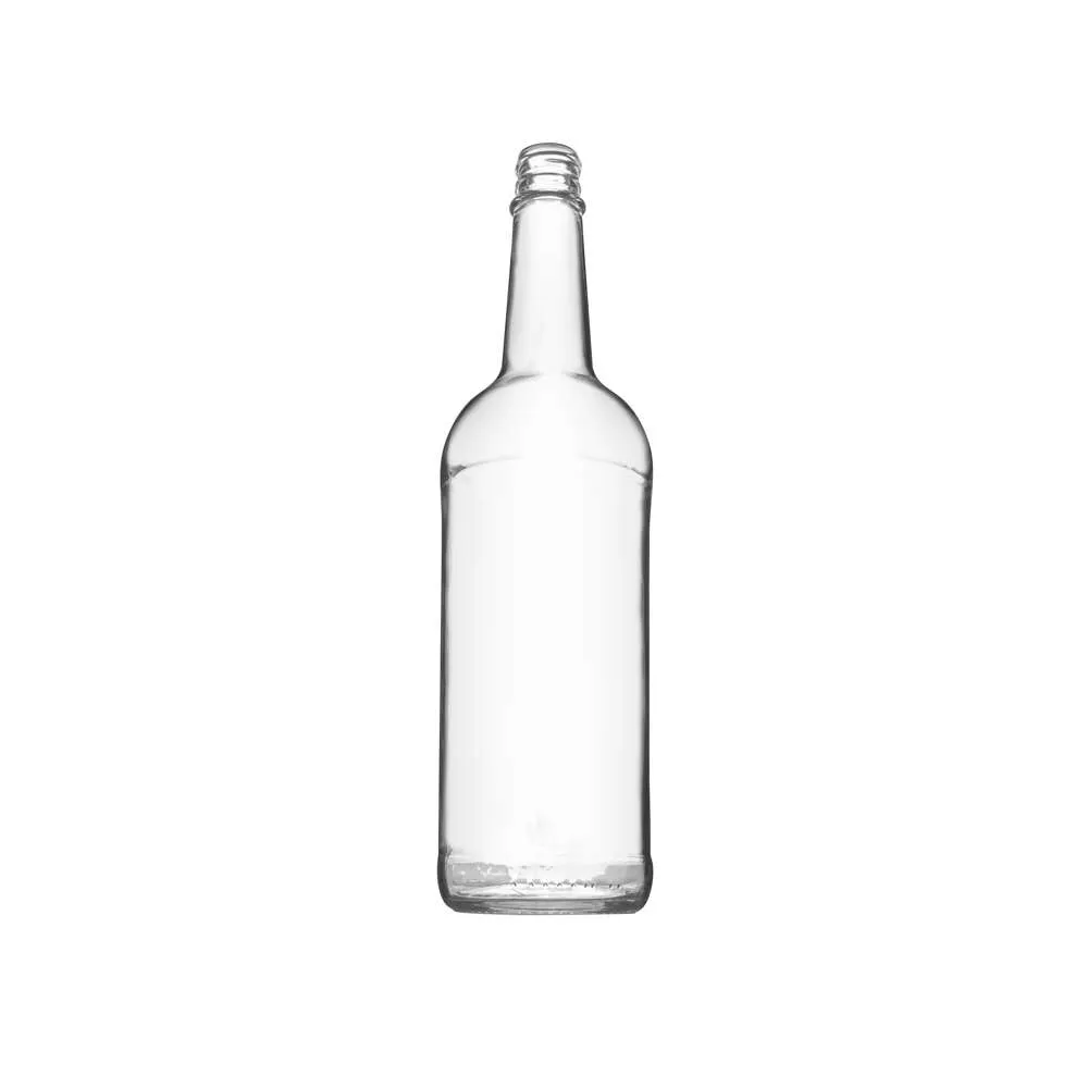 1 L Round 28-350 Tamper Evident Spirits Bottle — L502414