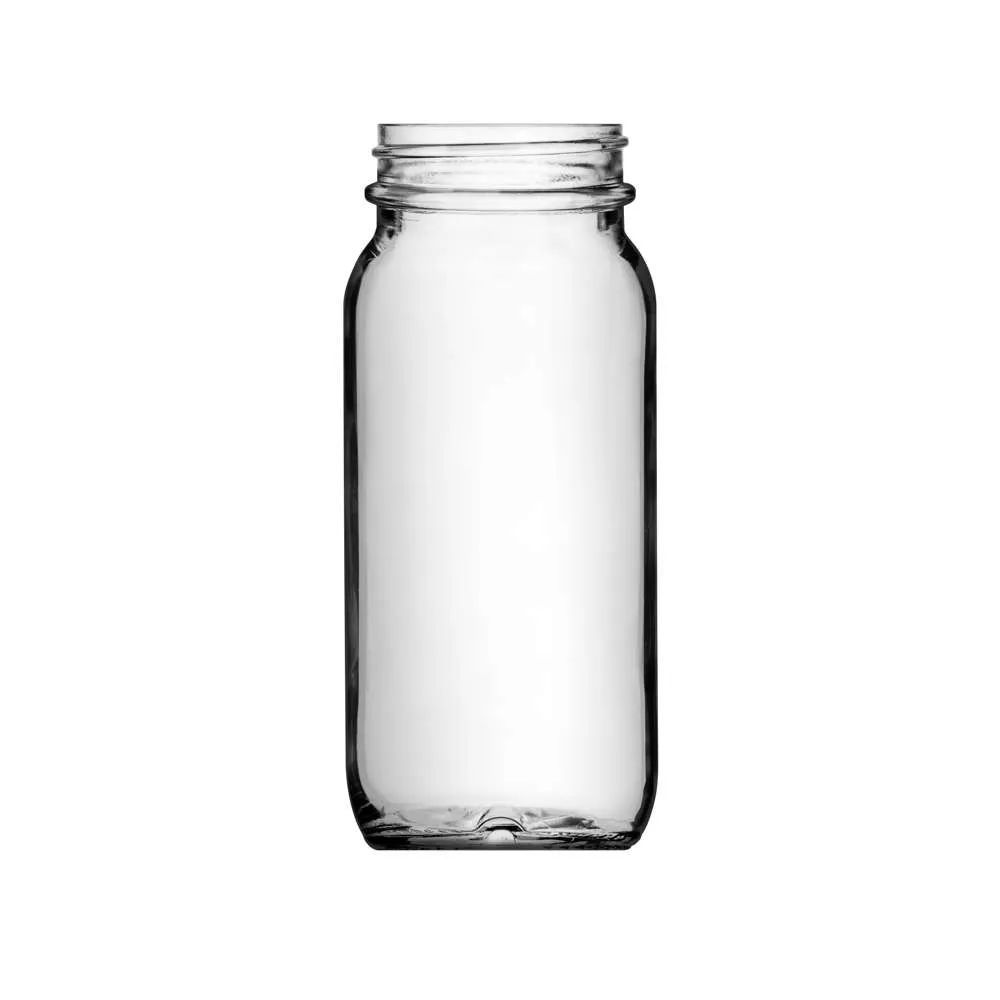 750 mL Jar 70-450 Continuous Thread Mayberry Spirits Jar in extra flint glass