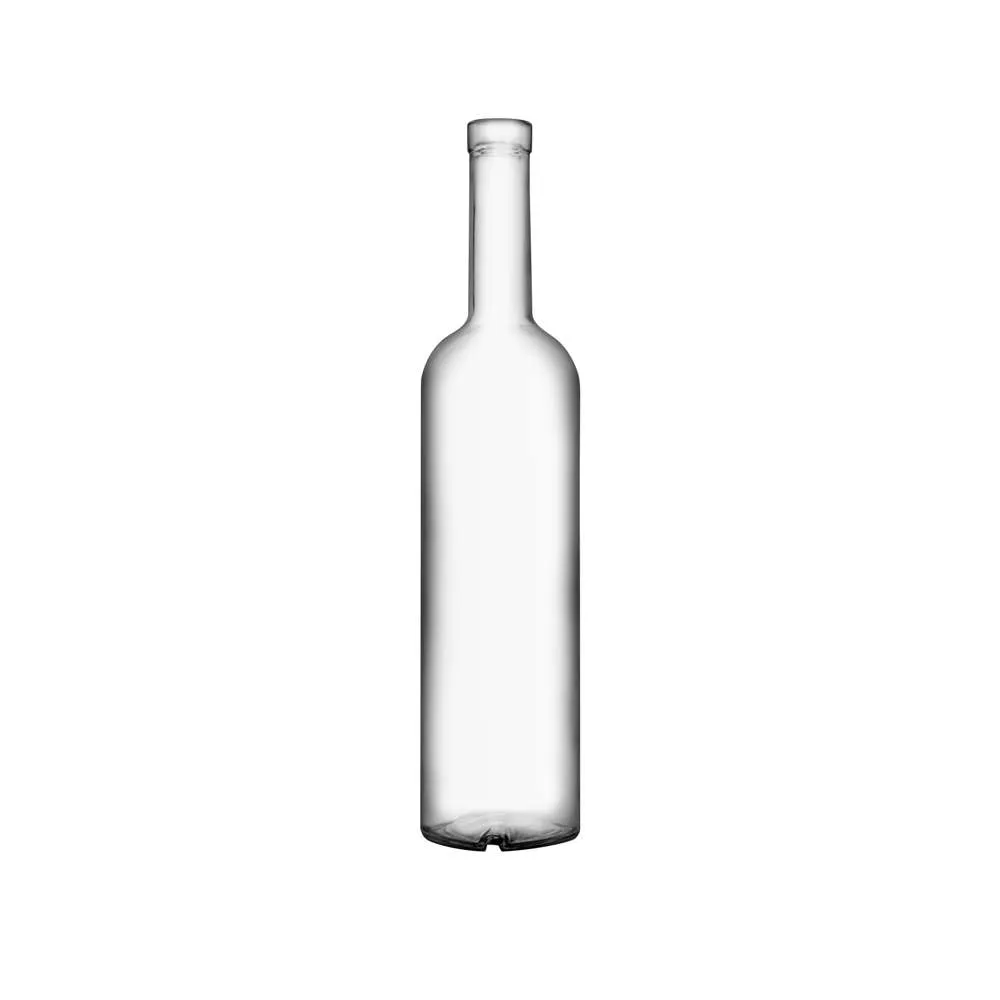750 mL Spirit 18.5 mm Bar Top California Spirits Bottle in extra flint glass