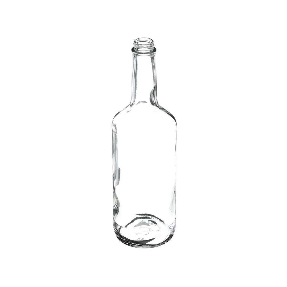 32 oz Bar Mix 28-400 Continuous Thread Spirits Bottle in flint glass