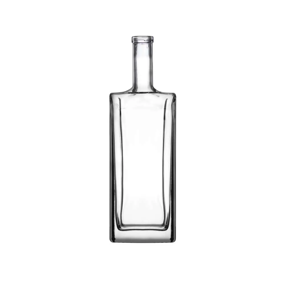 750 mL Rectangle 21.5 mm Bar Top Liberty Spirits Bottle