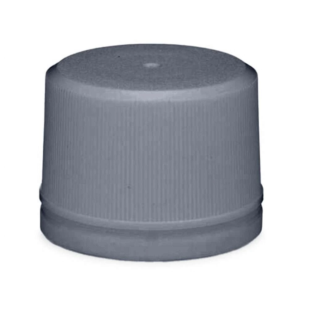 28-350 Tamper Evident DS-LOK Linerless Polypropylene Closure — Silver