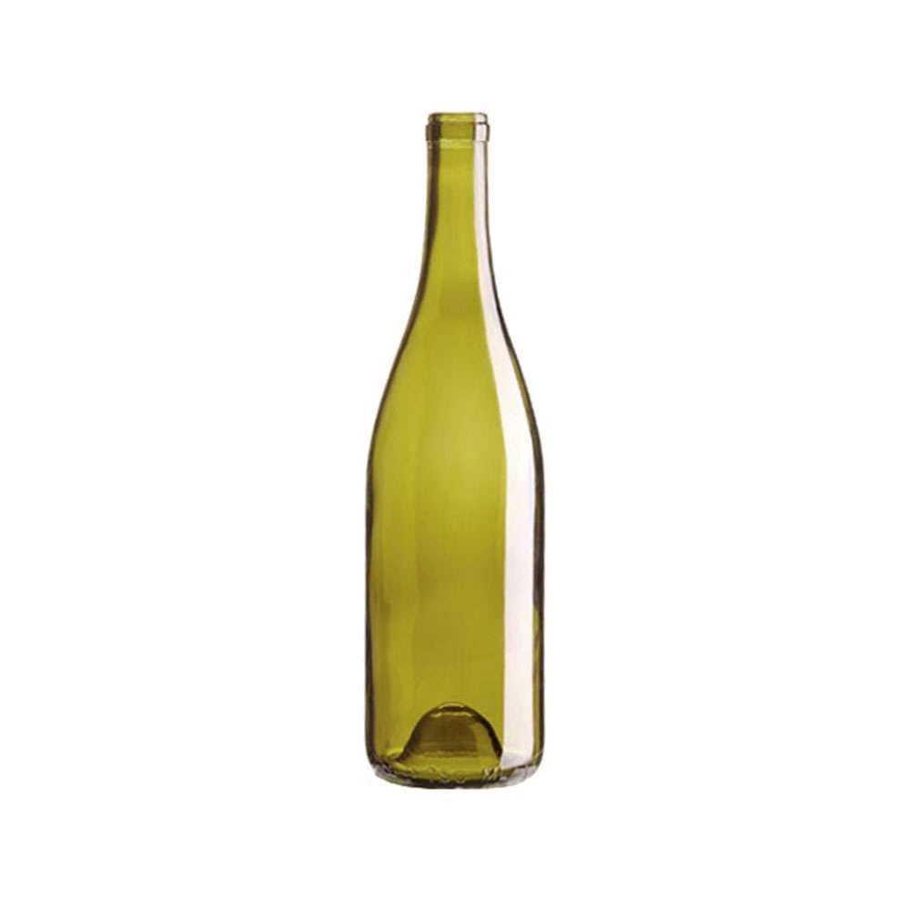 750 mL Burgundy 28.9 mm Cork Wine Bottle — Antique Green — 9362158