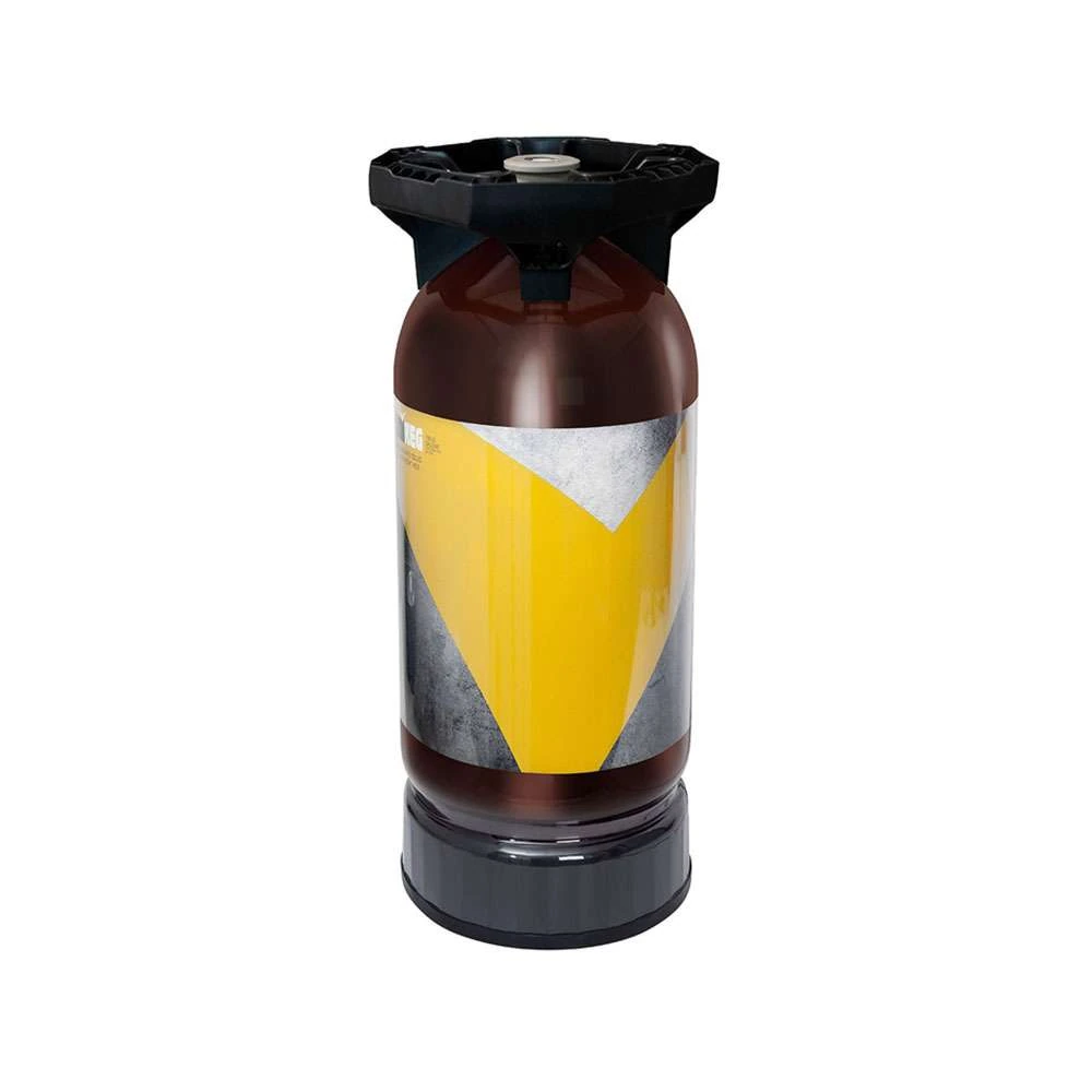 20 L PET One Way UniKeg — Amber