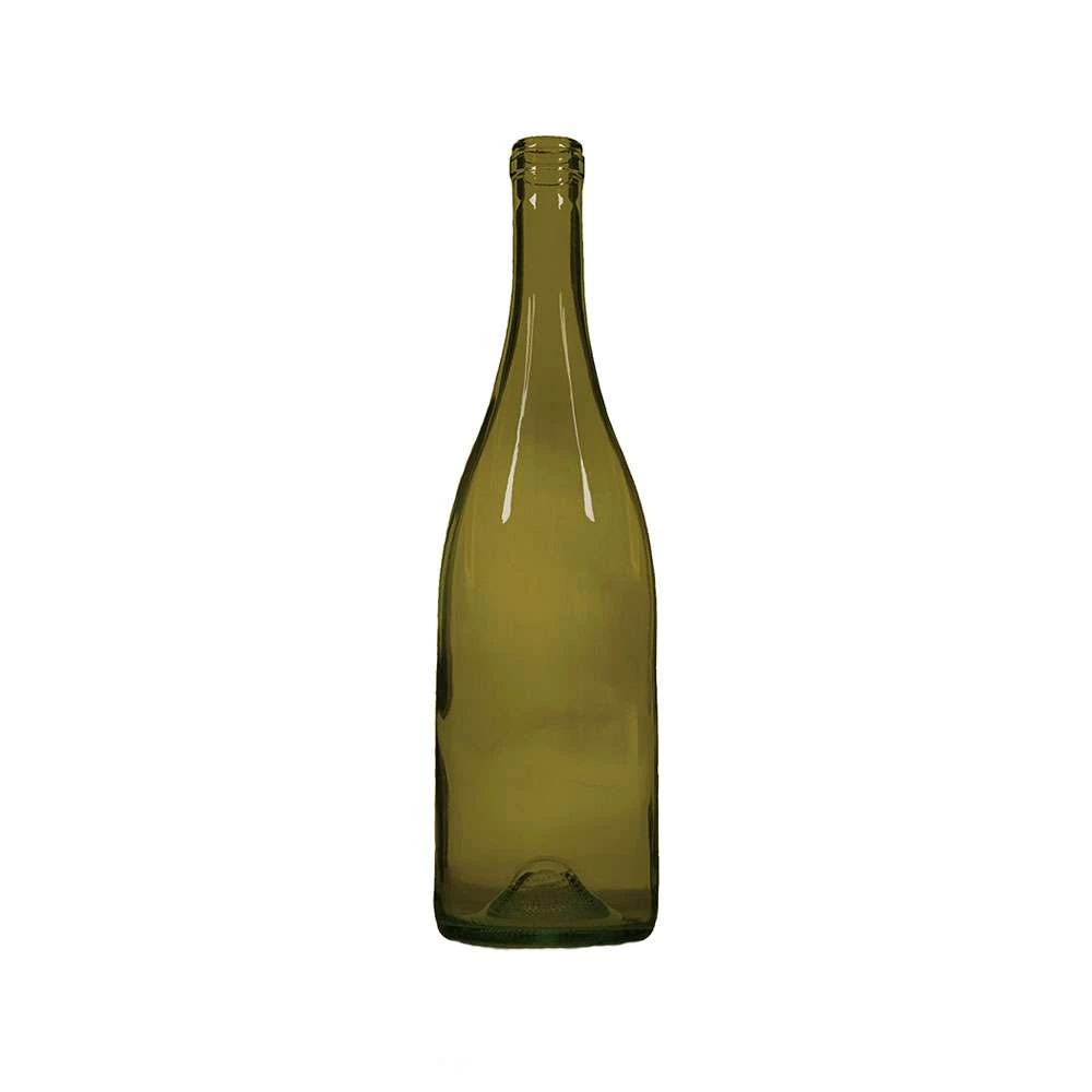 750 mL Burgundy 28.9 mm Cork Wine Bottle — Antique Green — 5815