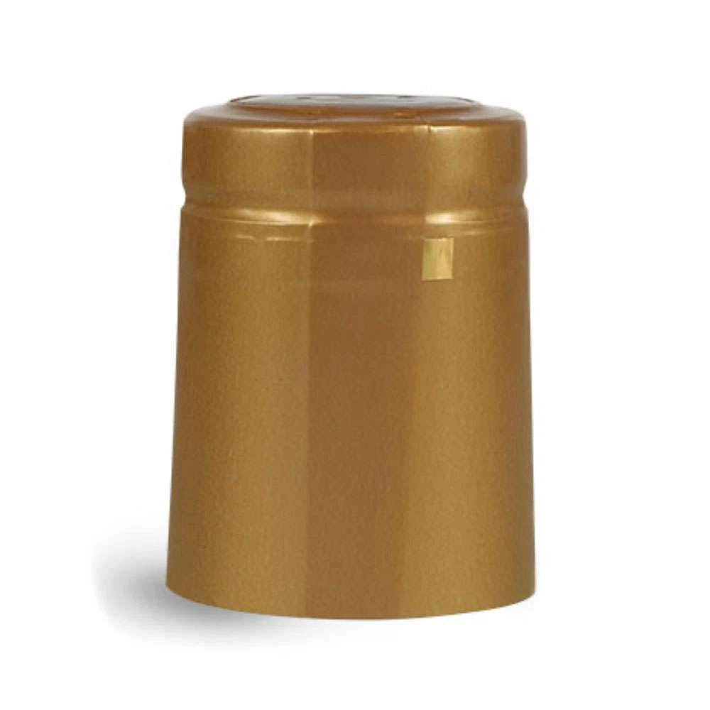 35 mm x 50 mm PVC Capsule Closure — Gold