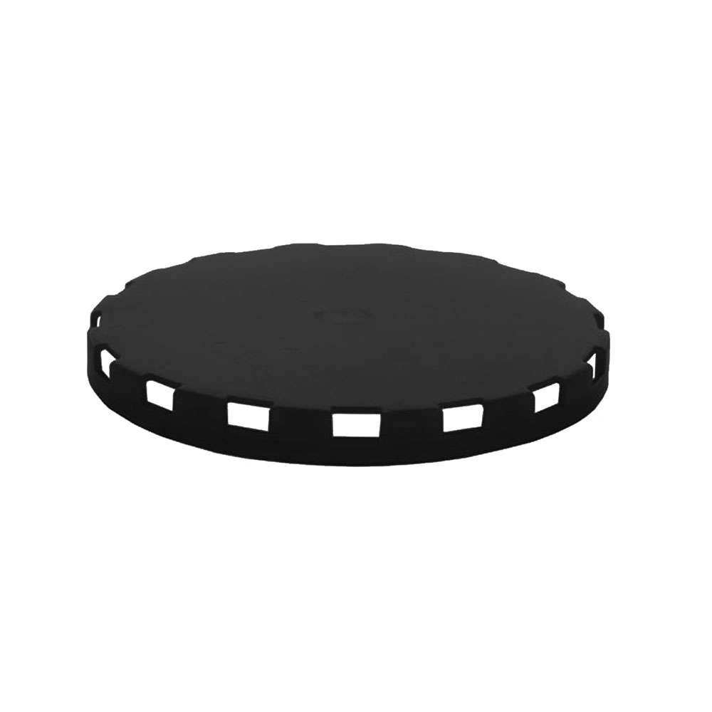 110-2070 Keg Cap Plastic Closure — Black