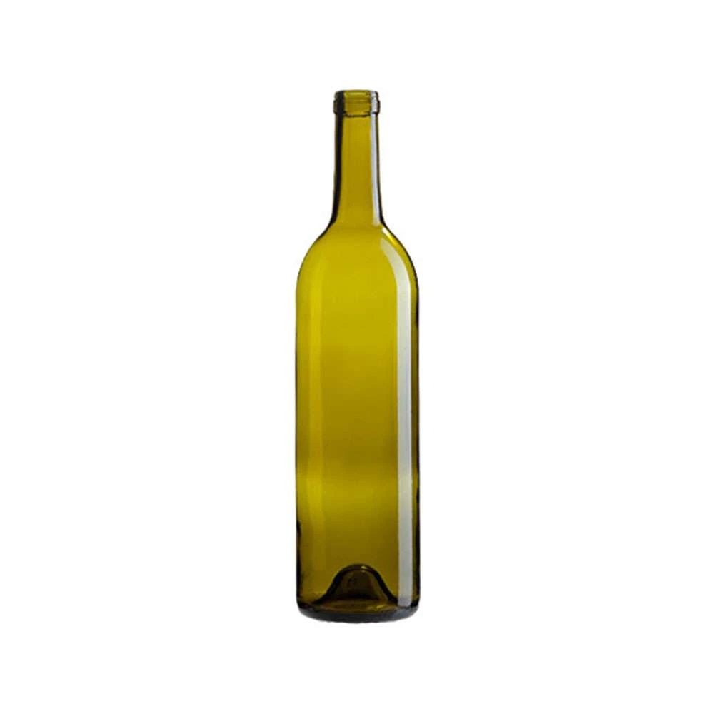 750 mL Bordeaux 28.9 mm Cork Wine Bottle — Antique Green — 5737