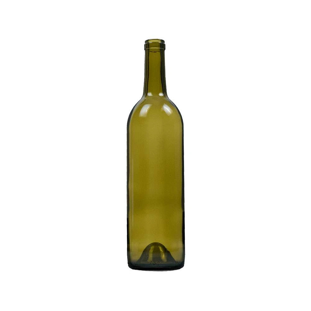 750 mL Bordeaux 28.9 mm Cork Wine Bottle — Antique Green — 7815