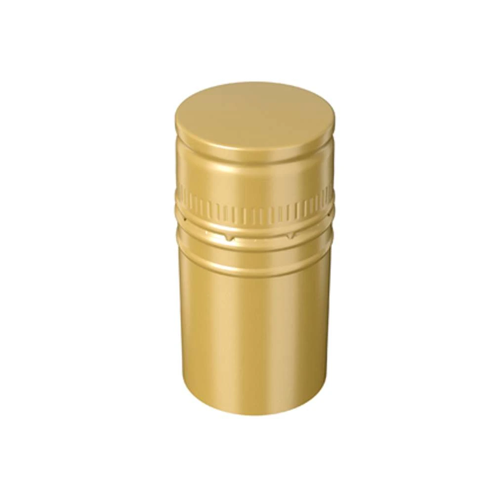 30x60 Screw Cap Saranex Aluminum Closure — Gold