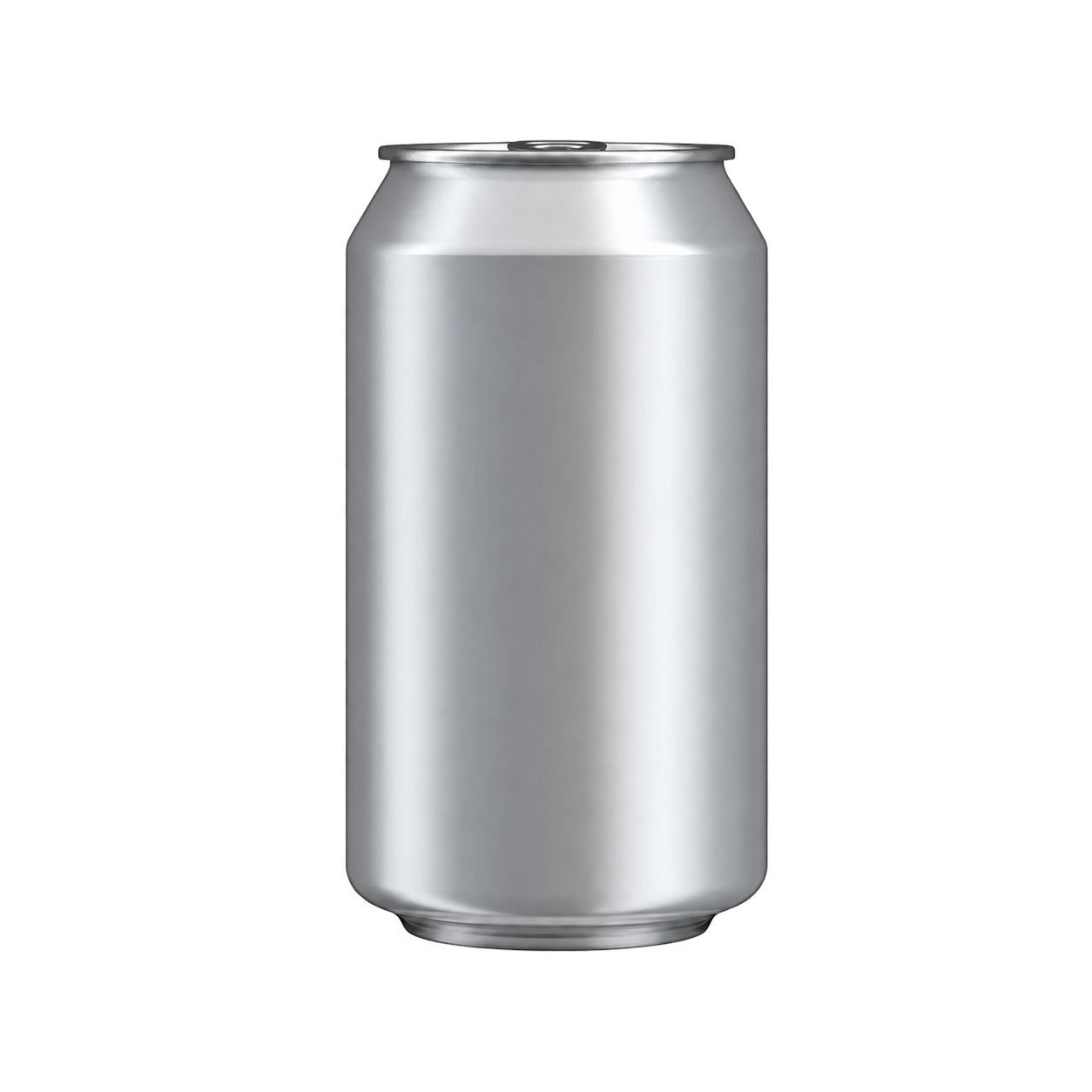 12 oz Standard BPANI Gen 2 Brite Aluminum Can — Silver