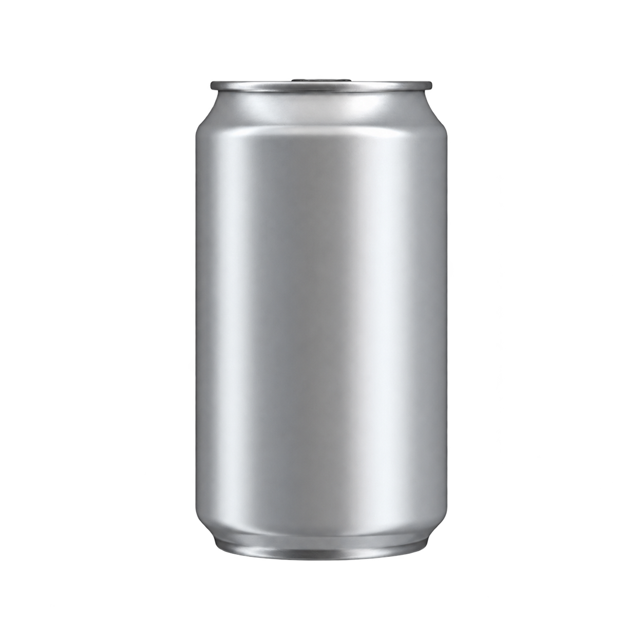 8 oz Sleek BPANI Gen 2 Brite Aluminum Can — Silver