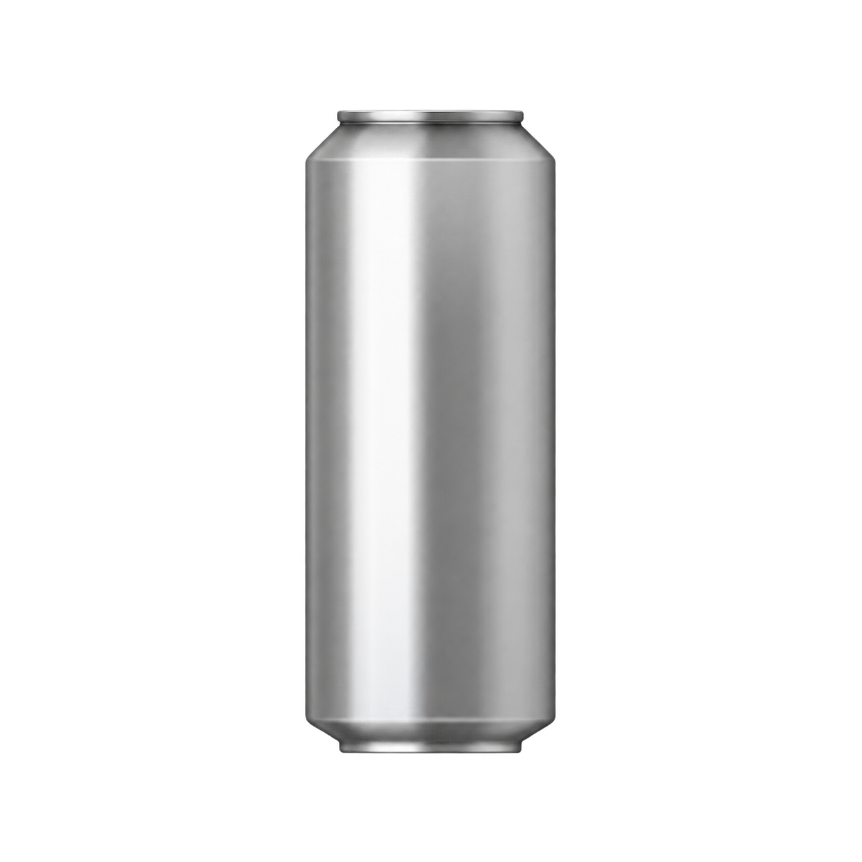 32 oz Crowler BPANI Gen 1 Brite Aluminum Can — Silver