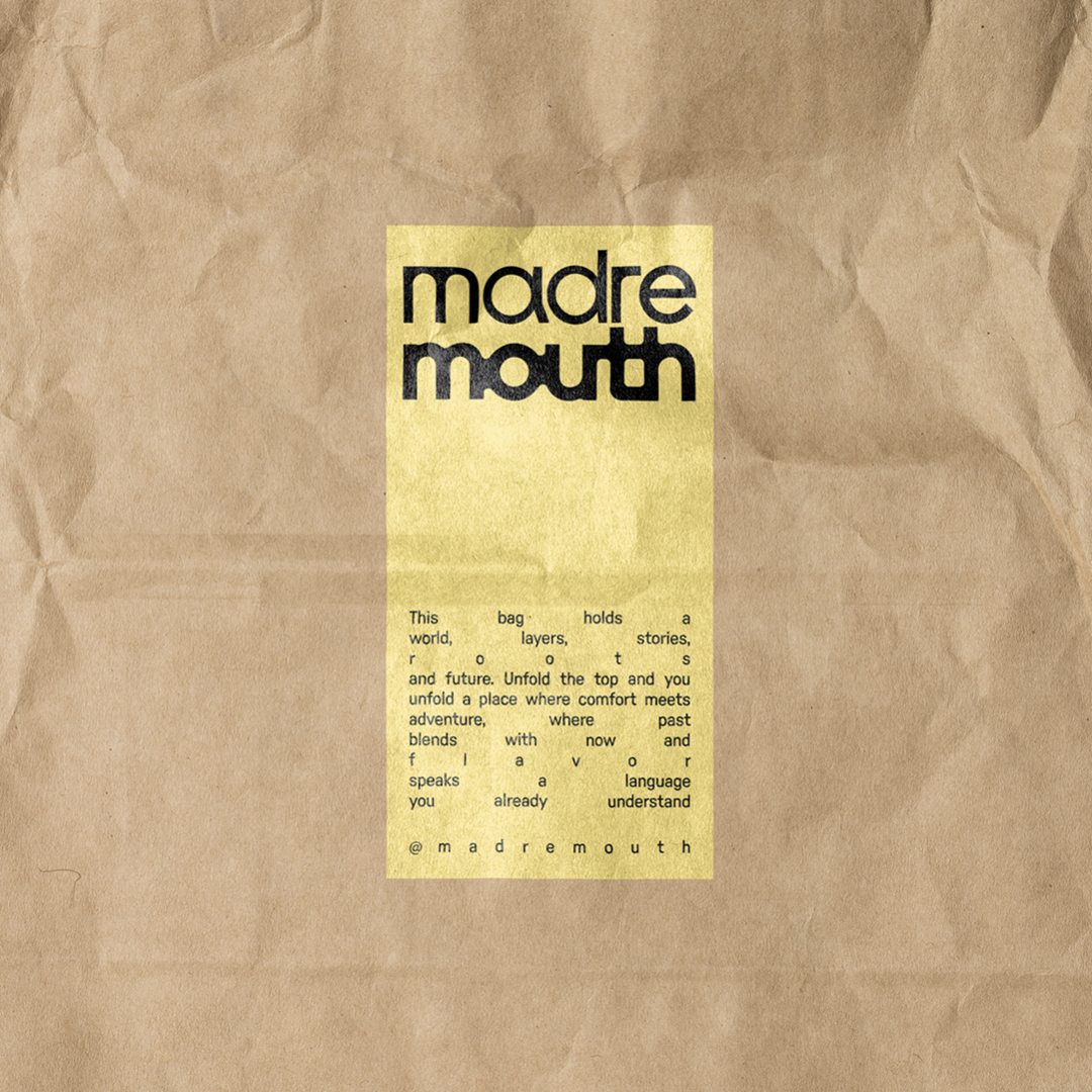 madremouth Peruvian restaurant brand identity by Hispánica