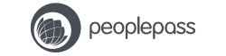 PeoplePass company logo with icon and brand name.