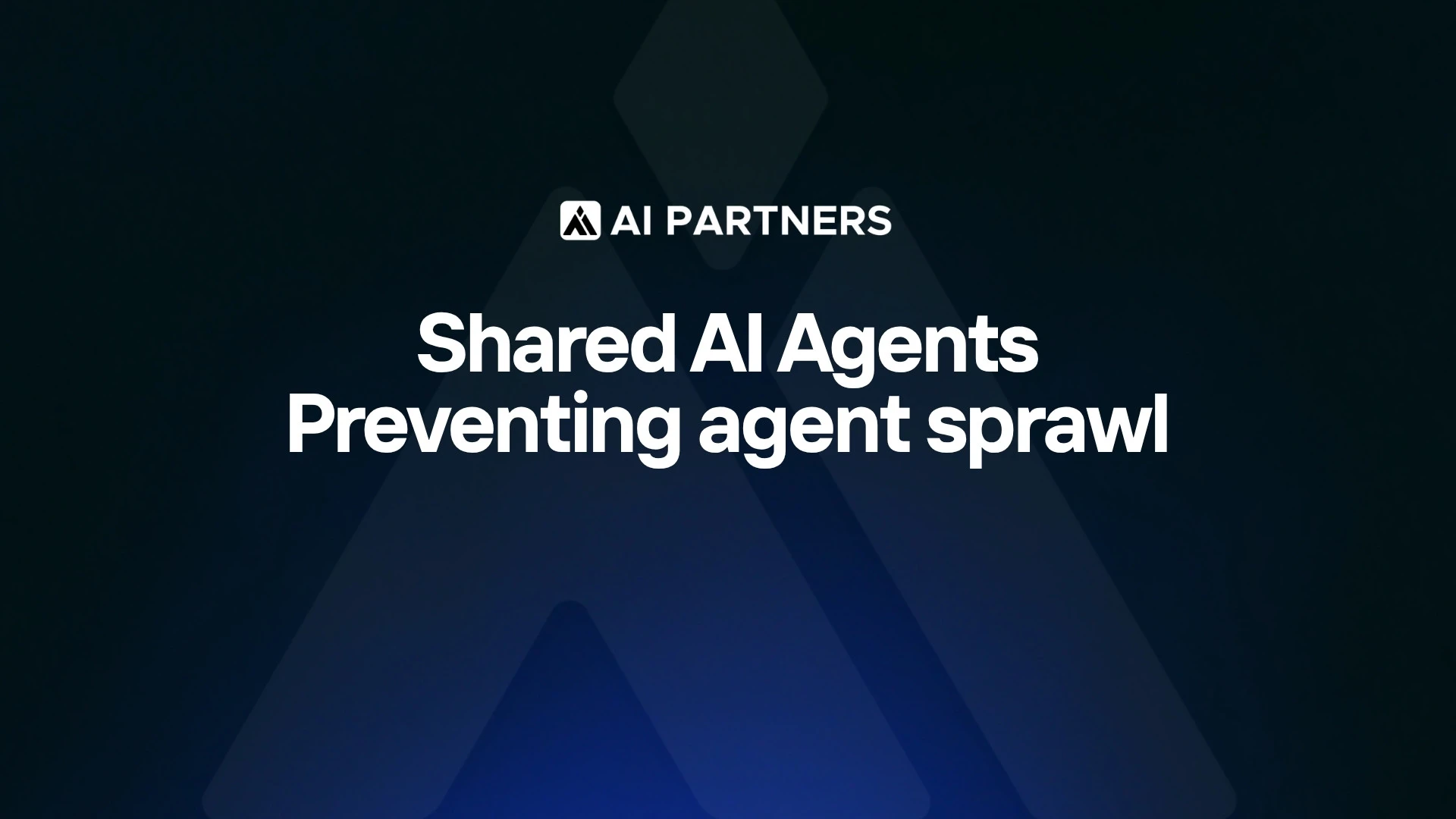Agents IA partagés : éviter la prolifération en entreprise - AI Partners