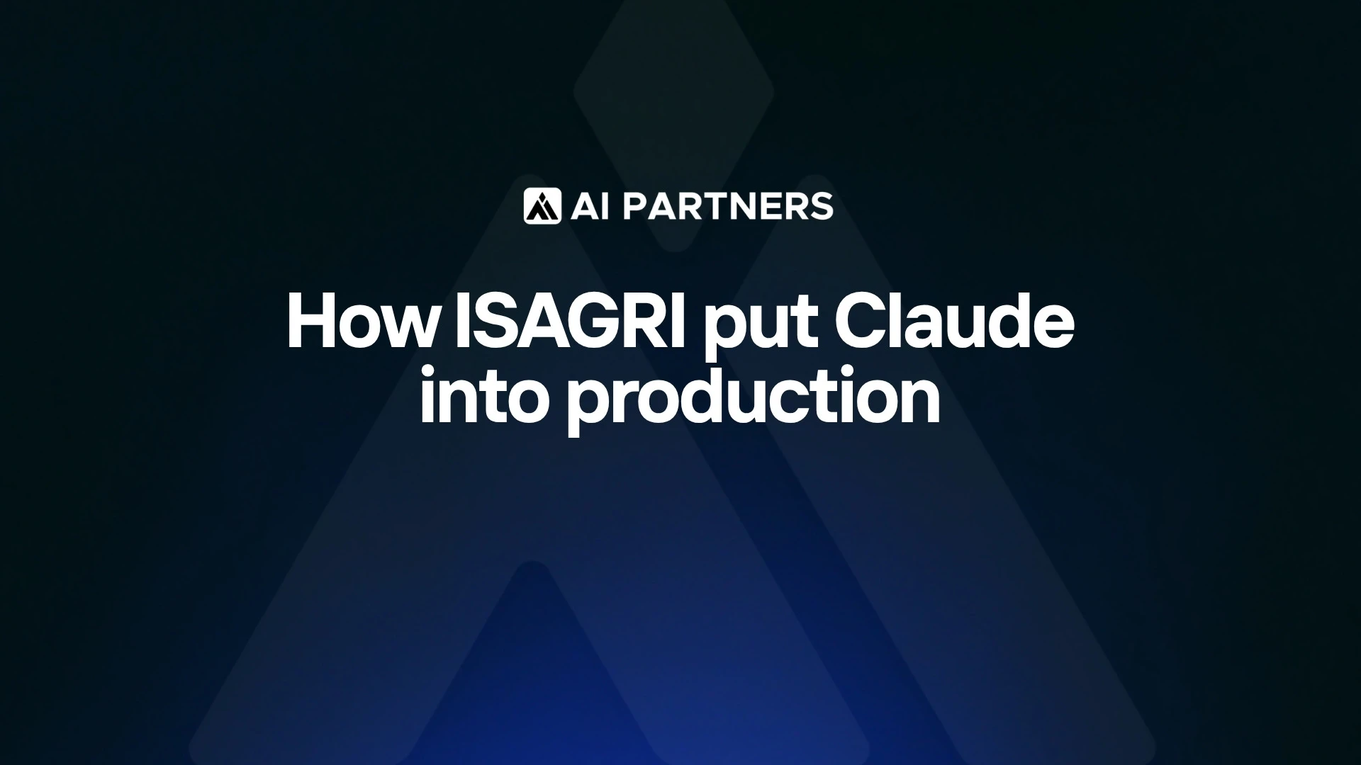 How ISAGRI put Claude into production in its software development - AI Partners