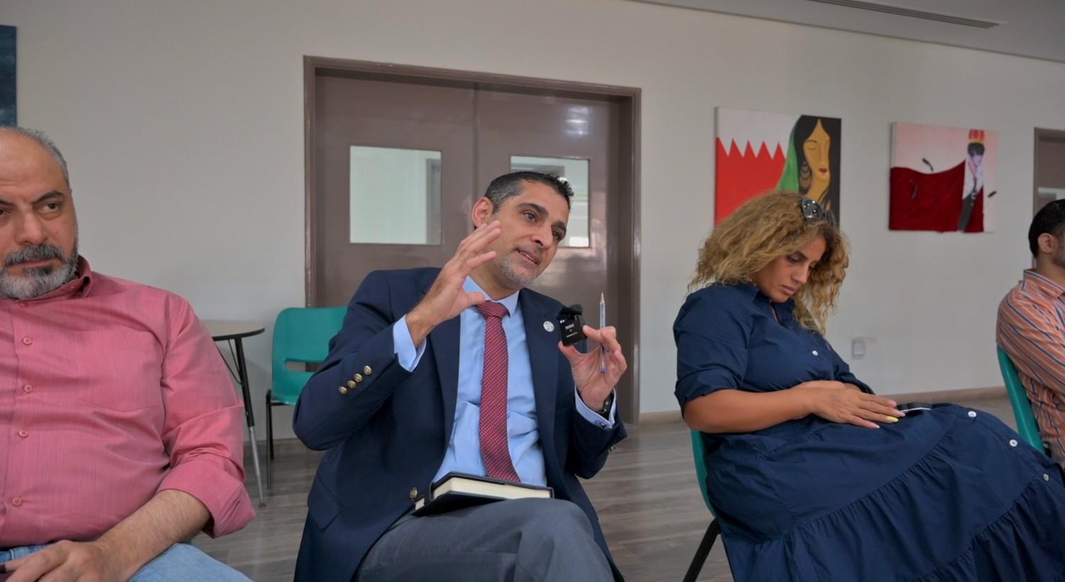 image of community involvement (for a grocery store)