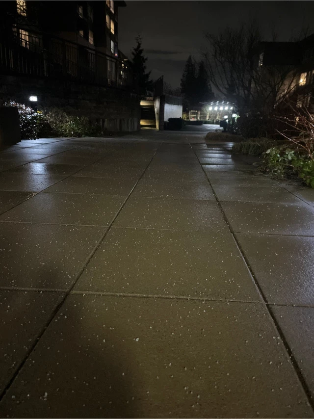 Strata complex snow removal and salting service in Chilliwack