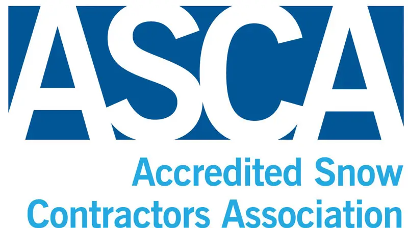 ASCA certified snow removal contractor