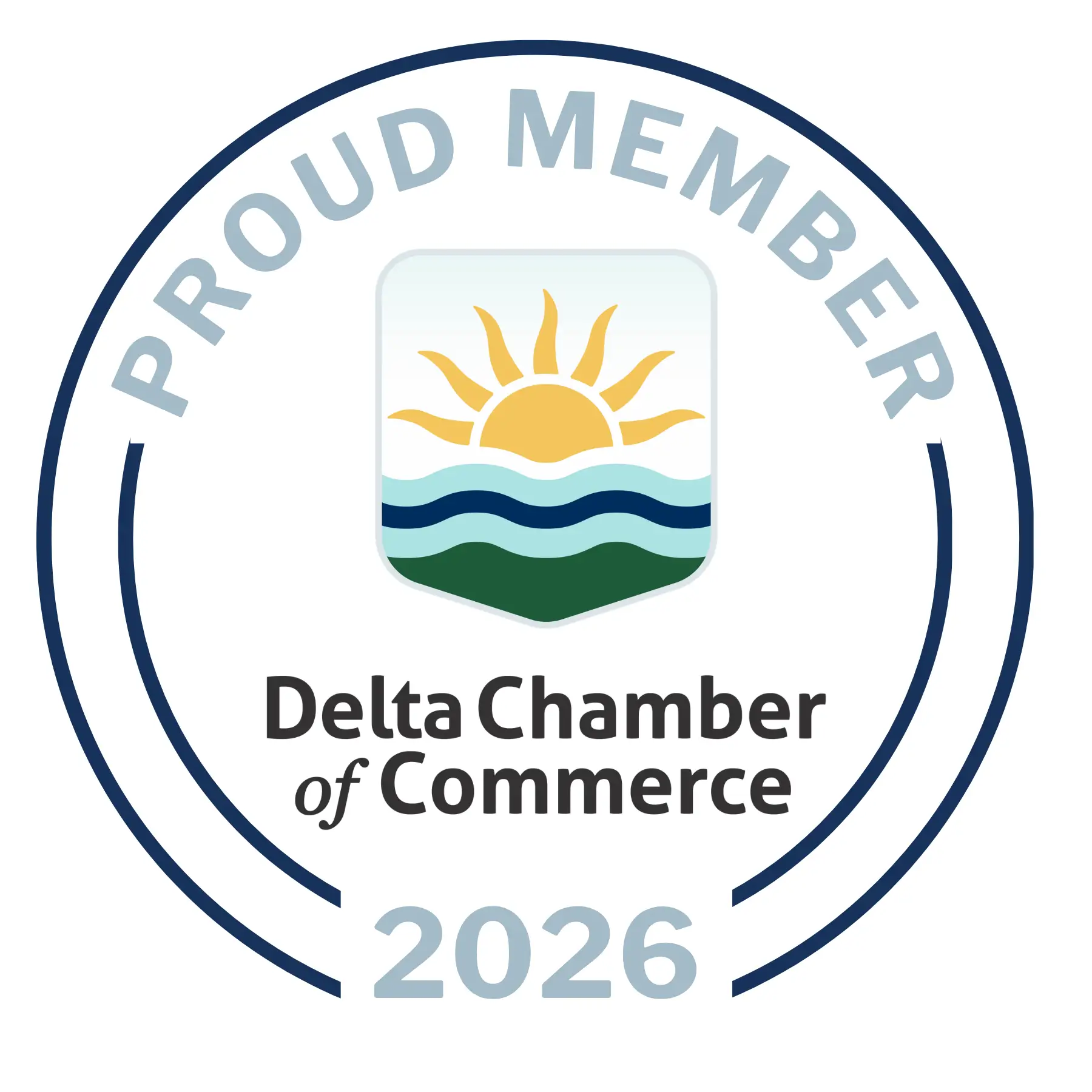 SnowMasters professional winter maintenance membership logo for Delta, BC