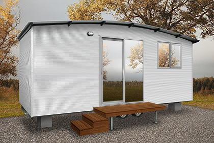 The Kestrel Rental Cabin exterior