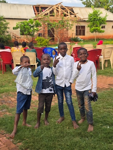 Children at the House of Blessings