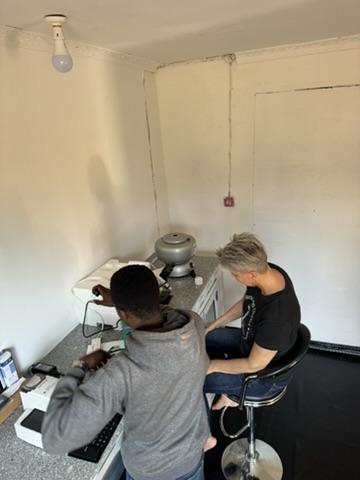 Medical team and outreach in Tanzania