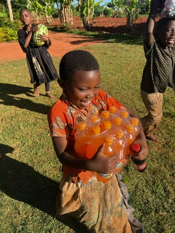 Community members in Tanzania