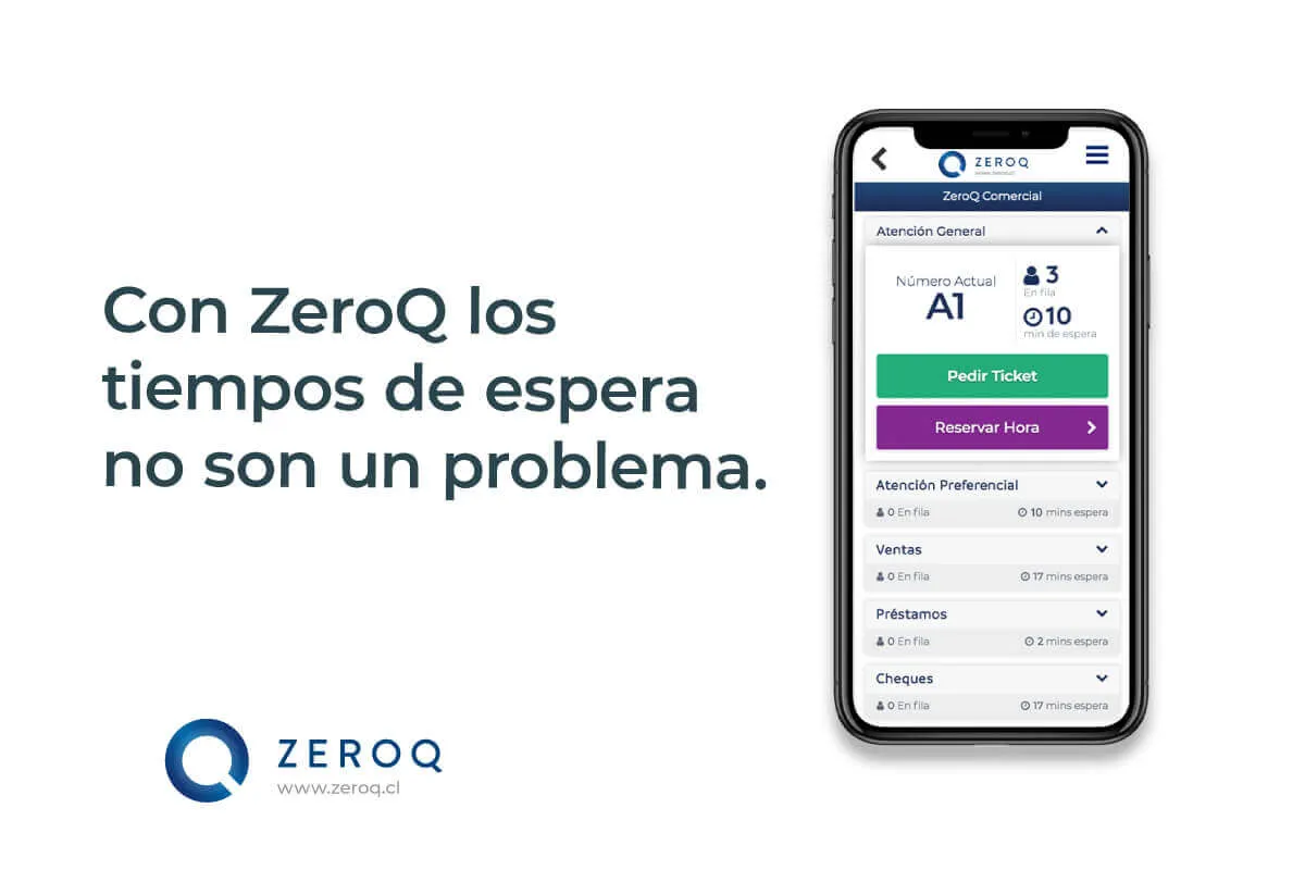 Con ZeroQ, los tiempos de espera ya no son un problema