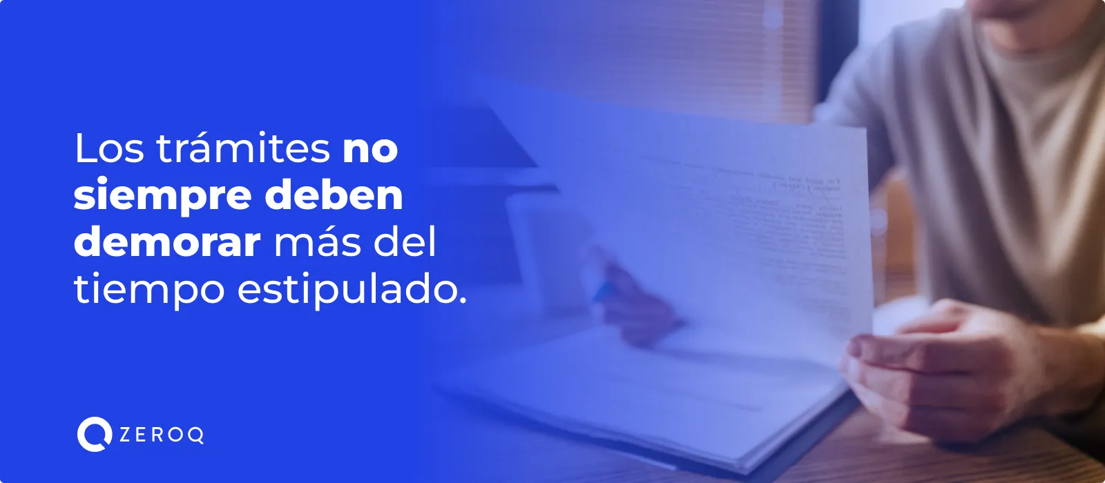Ir a las notarías no siempre debe ser significado de largos periodos de espera. 