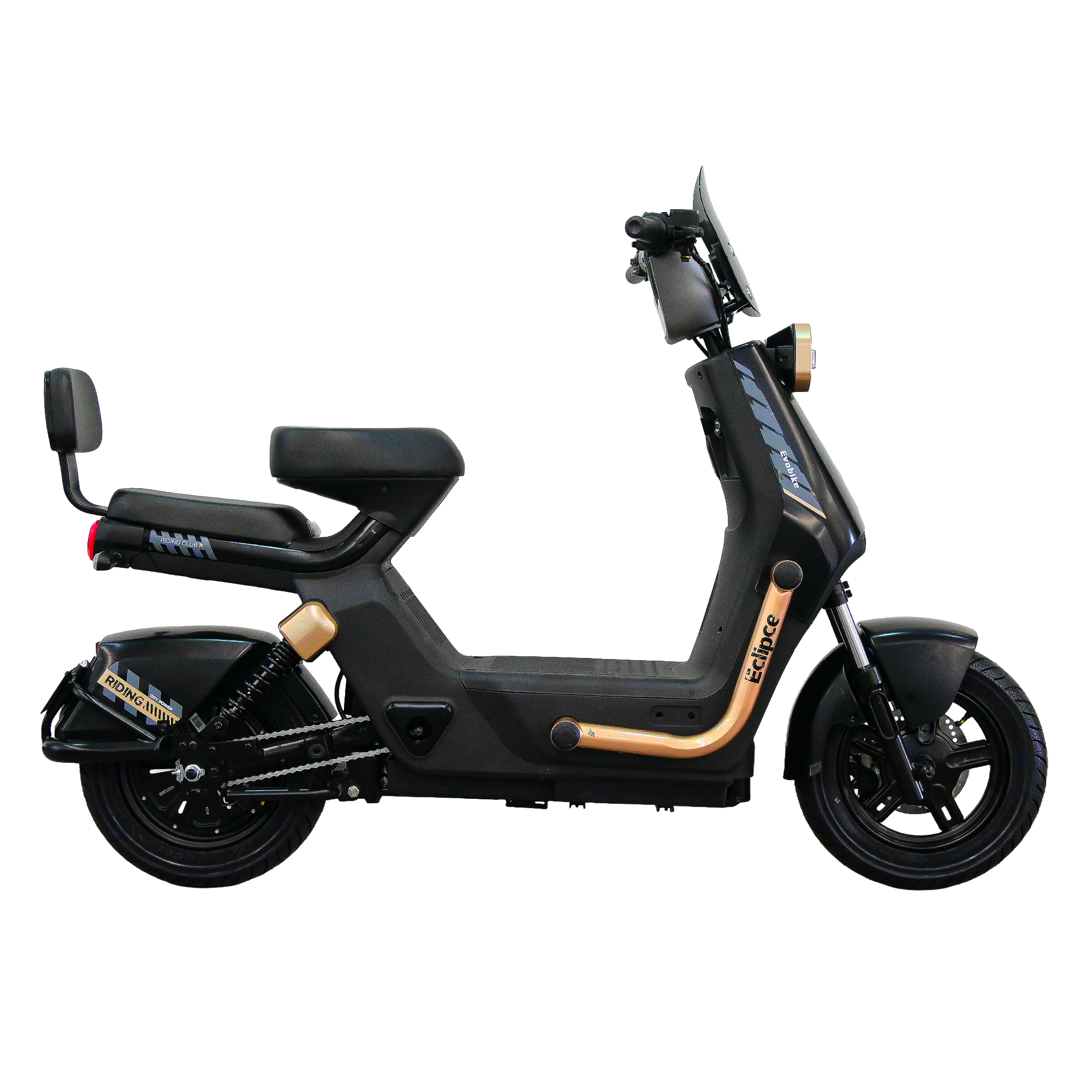 Evobike Eclipce Negra Bici Electrica 
