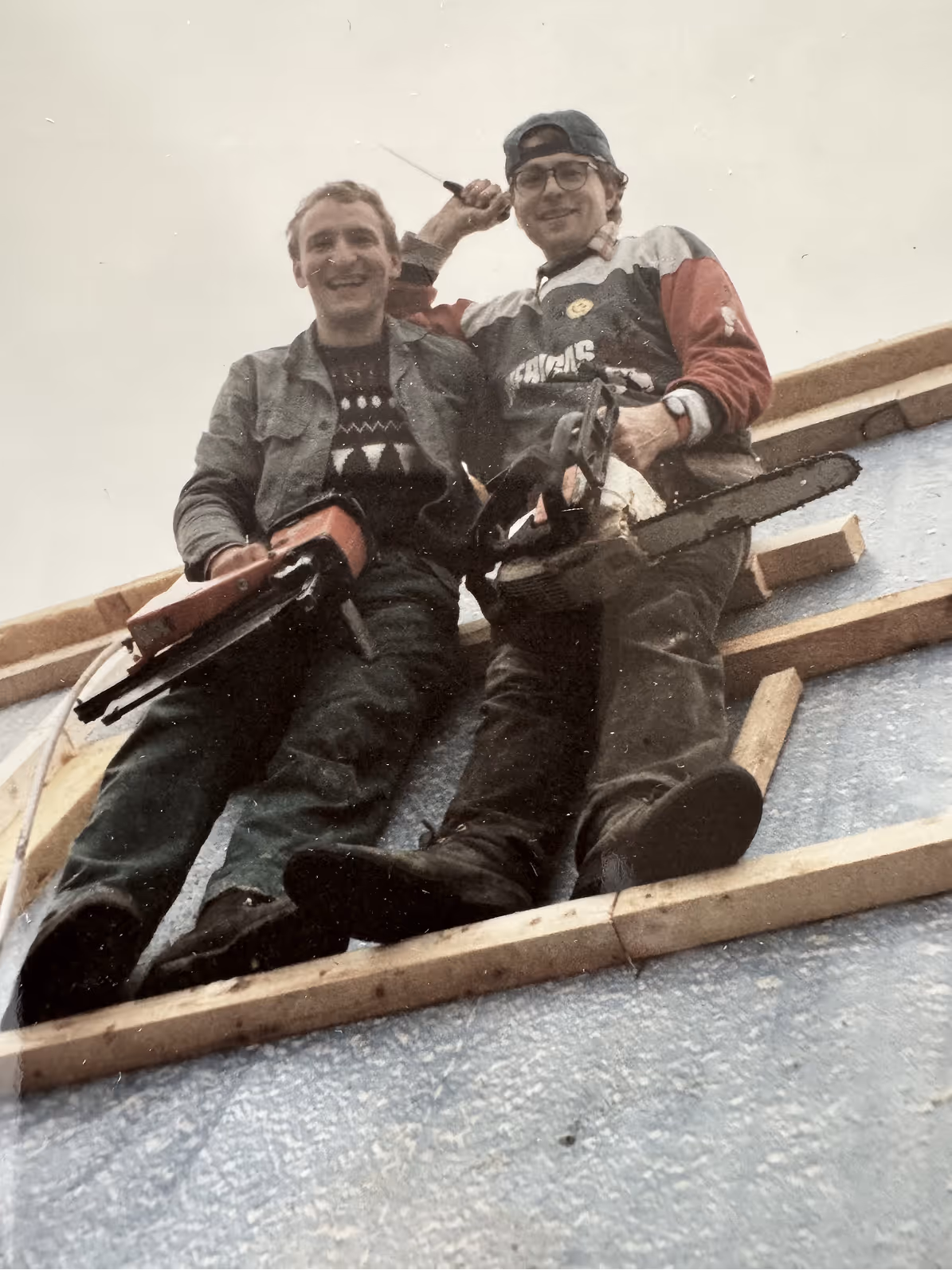 Baustelle Umbau Altbau – Holzkonstruktion und Handwerksarbeit, Salamon Planung Zürich